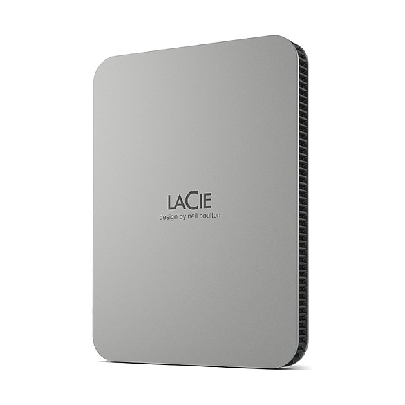 2TB LaCie 6,4cm (2,5") Mobile Drive USB-C Moon Silver