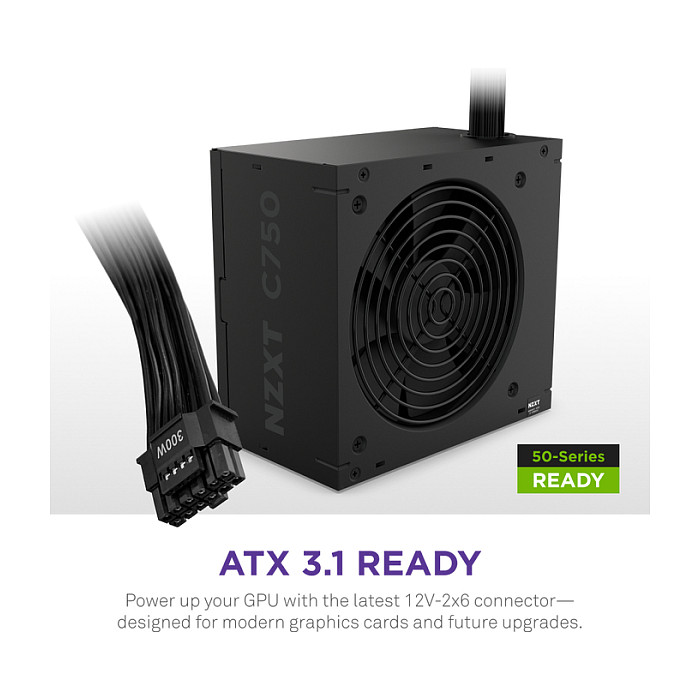 750W NZXT C750 Netzteil 80+ Bronze, ATX 3.1