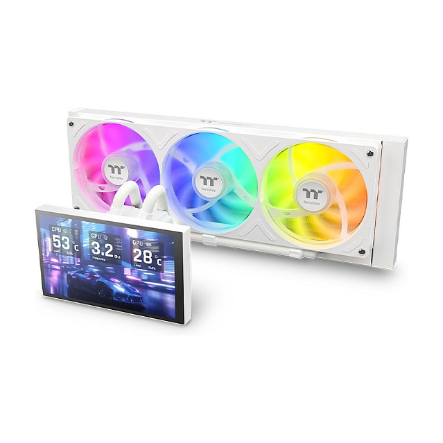 K Cooler Thermaltake TT ST360 Ultra snow wh