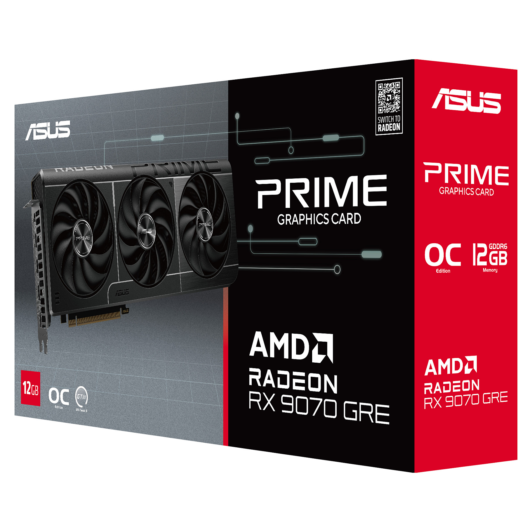 RX 9070 GRE ASUS PRIME OC GDDR6