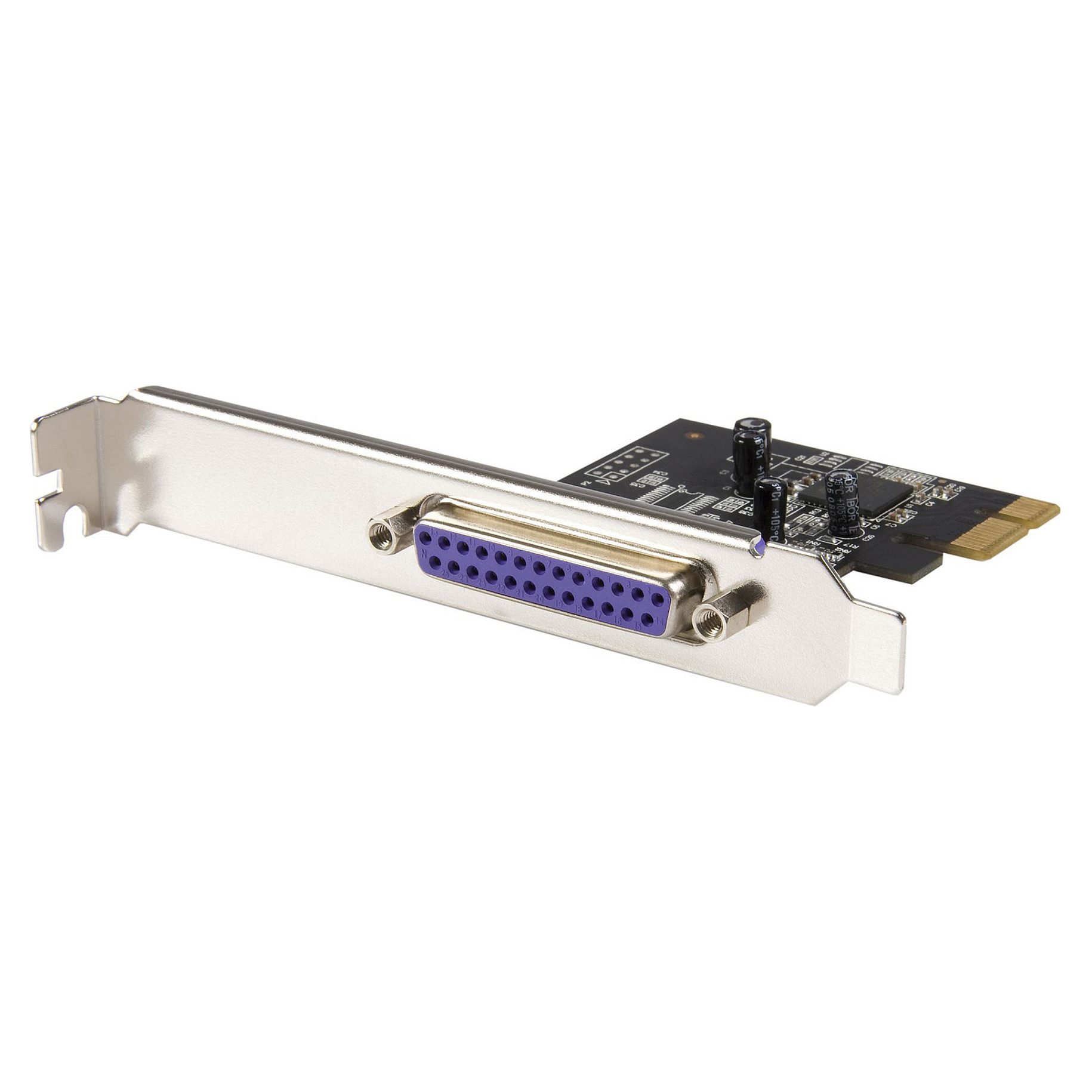 1 port PCIe expansion card - PCI-Express to parallel interface card - SPP/ECP PEX1P2
