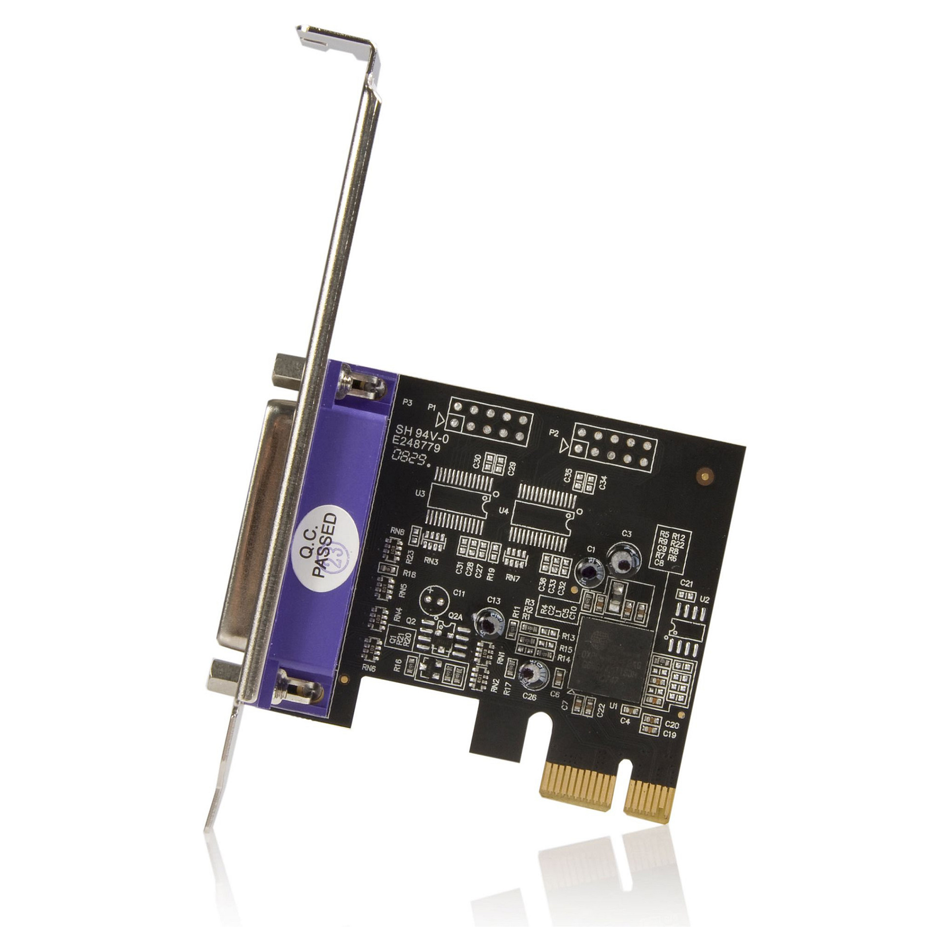 1 port PCIe expansion card - PCI-Express to parallel interface card - SPP/ECP PEX1P2
