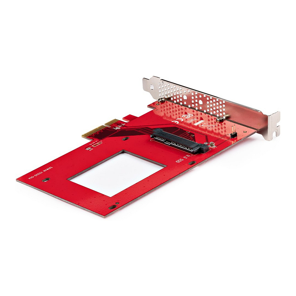 U.3 PCIe Adapterkarte PCIe 4.0 x4 Adapter fur 6,35cm 2,5Zoll U.3 NVMe SSDs SFF-TA-1001 PCI Express Add-in Karte