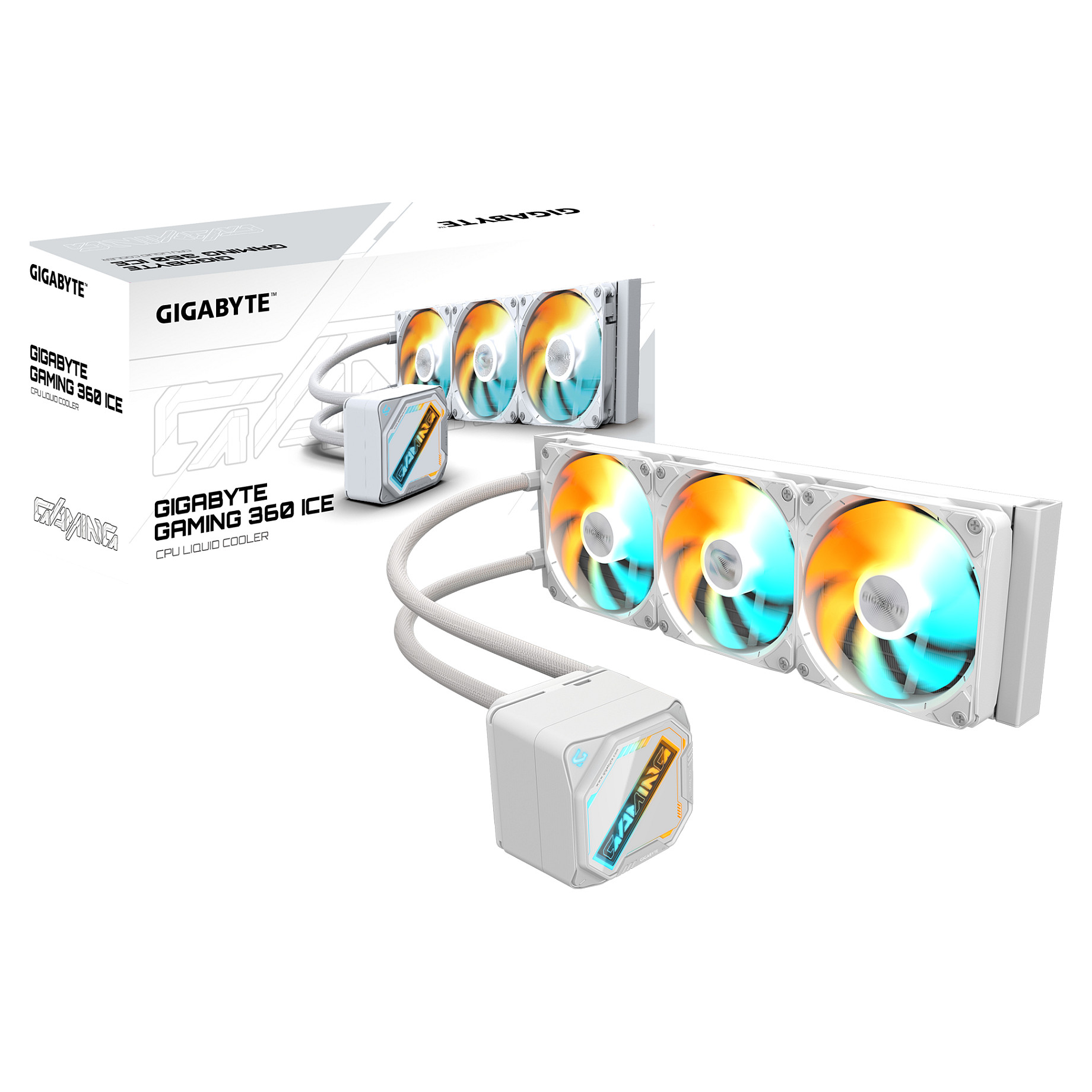 K GIGABYTE GAMING 360 ICE | AiO-Wasserkühlung