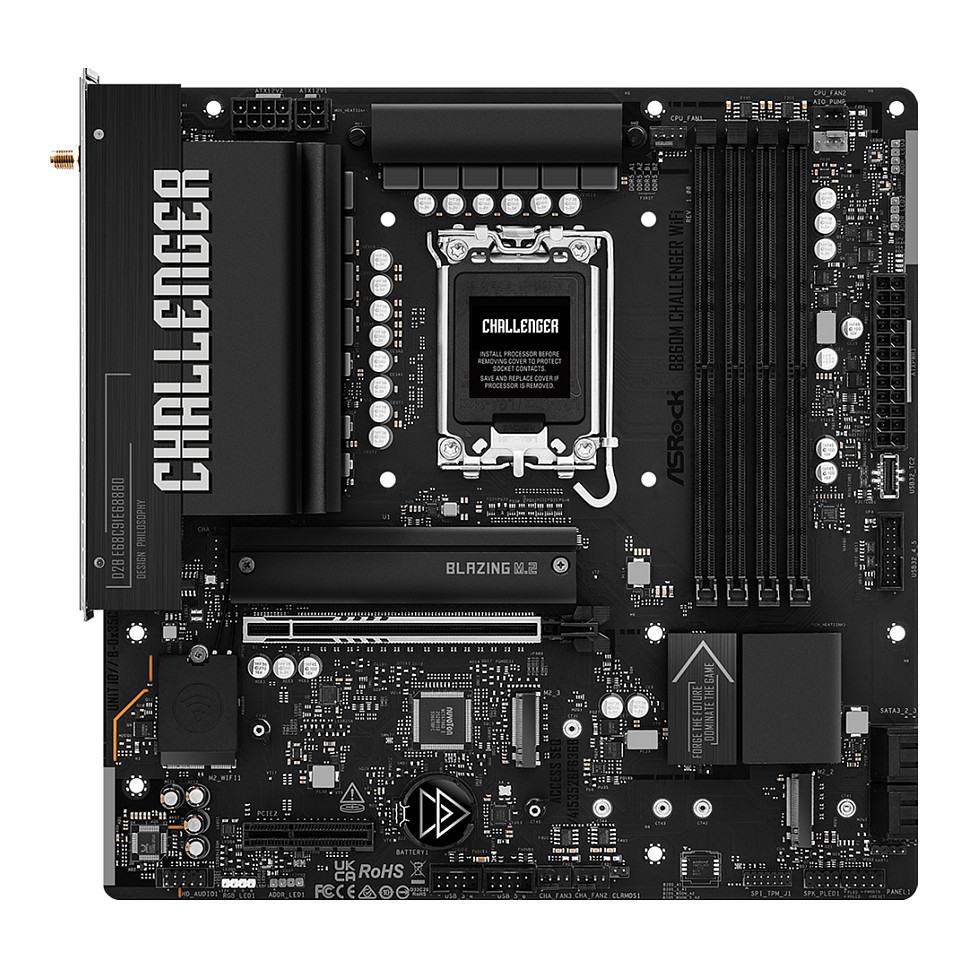 ASRock B860M Challenger WiFi 1851 mATX HDMI/DP DDR5