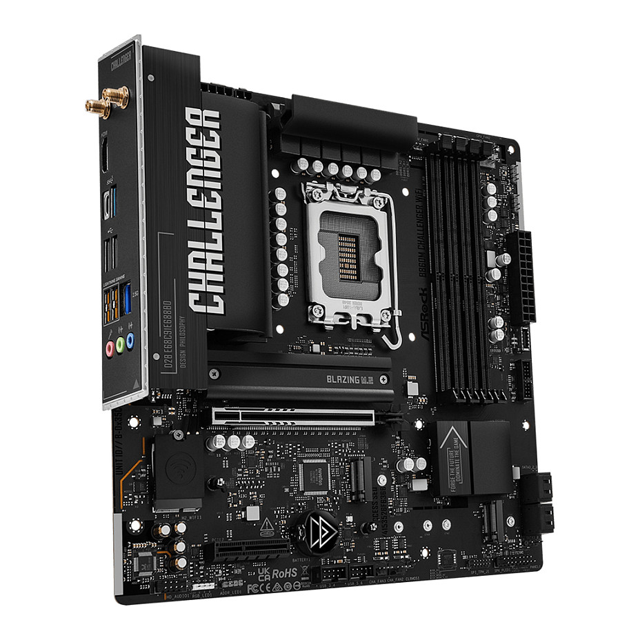 ASRock B860M Challenger WiFi 1851 mATX HDMI/DP DDR5