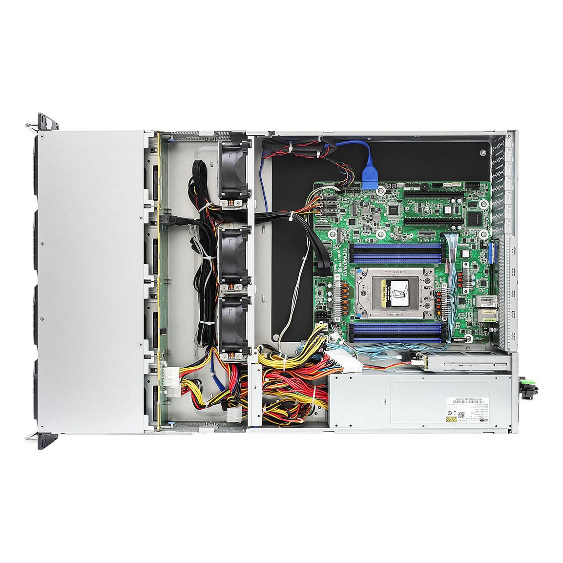 ASRock Barebone Server 2U Single Sockel SP6 2U12LS2-SIENA