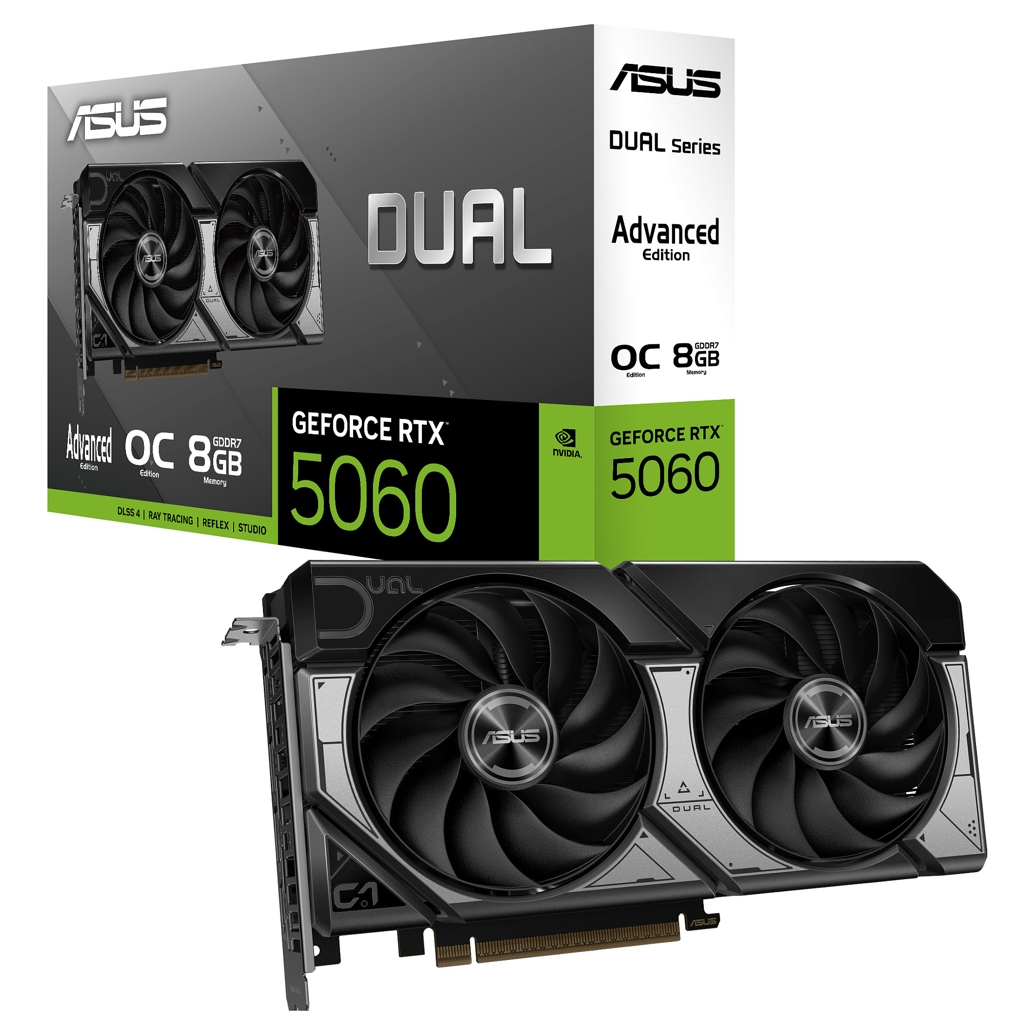 RTX 5060 8GB ASUS Dual OC GDDR7