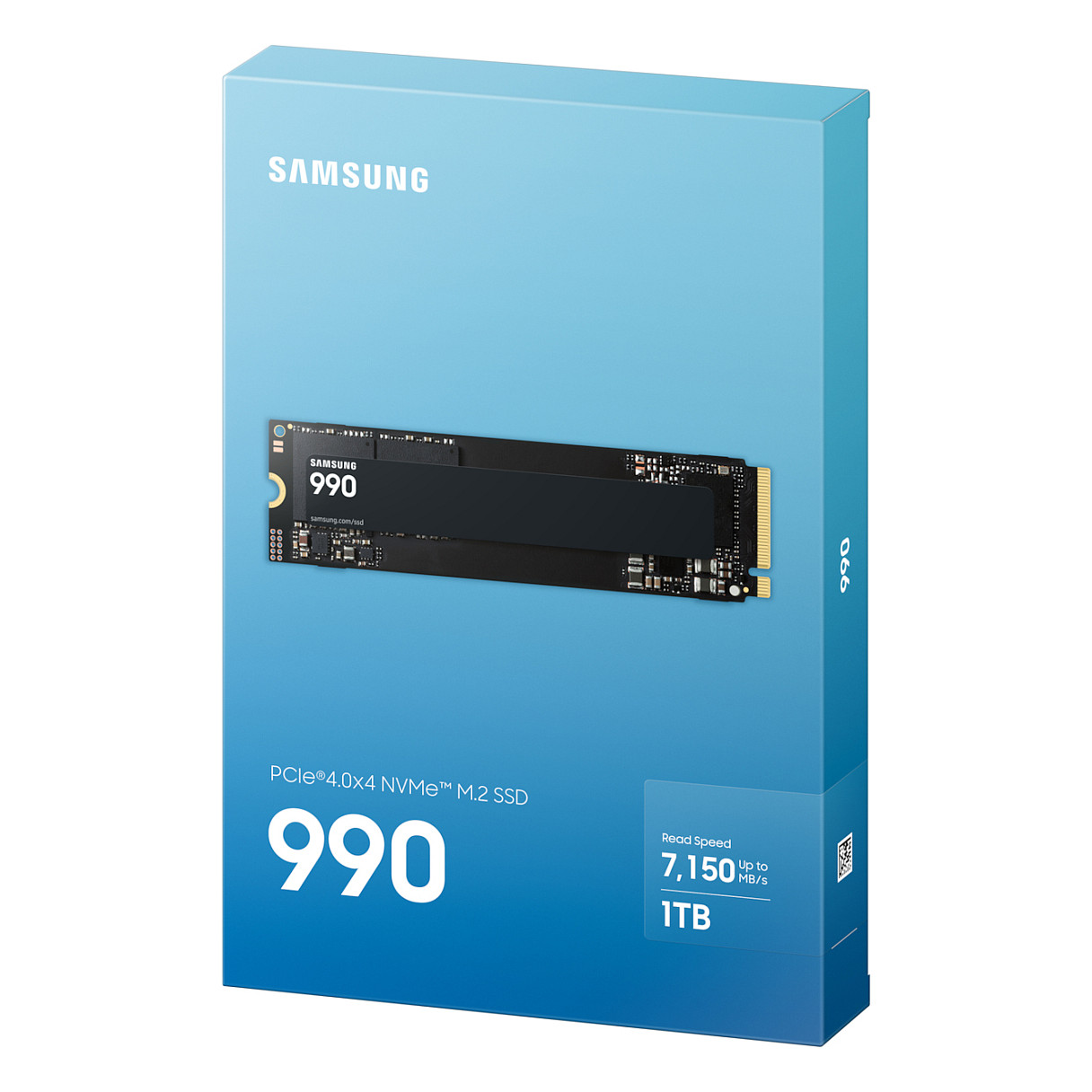 M.2 1TB Samsung 7,1/6,5G 990 SAM NVMe (PCIe 4.0 x4, NVMe 2, M.2 2280, intern)