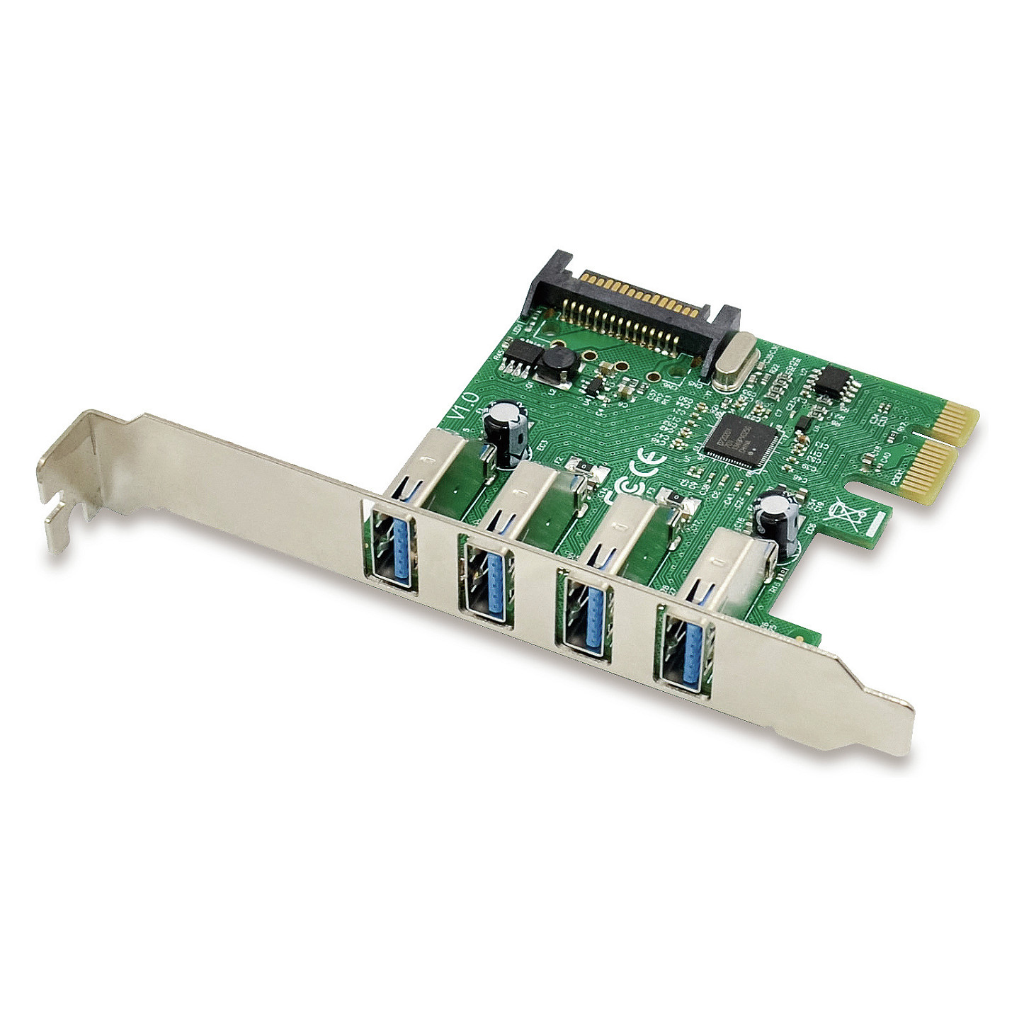 CONCEPTRONIC 1xPCIe2.0 Card 4xUSB-A3.0 5Gbps