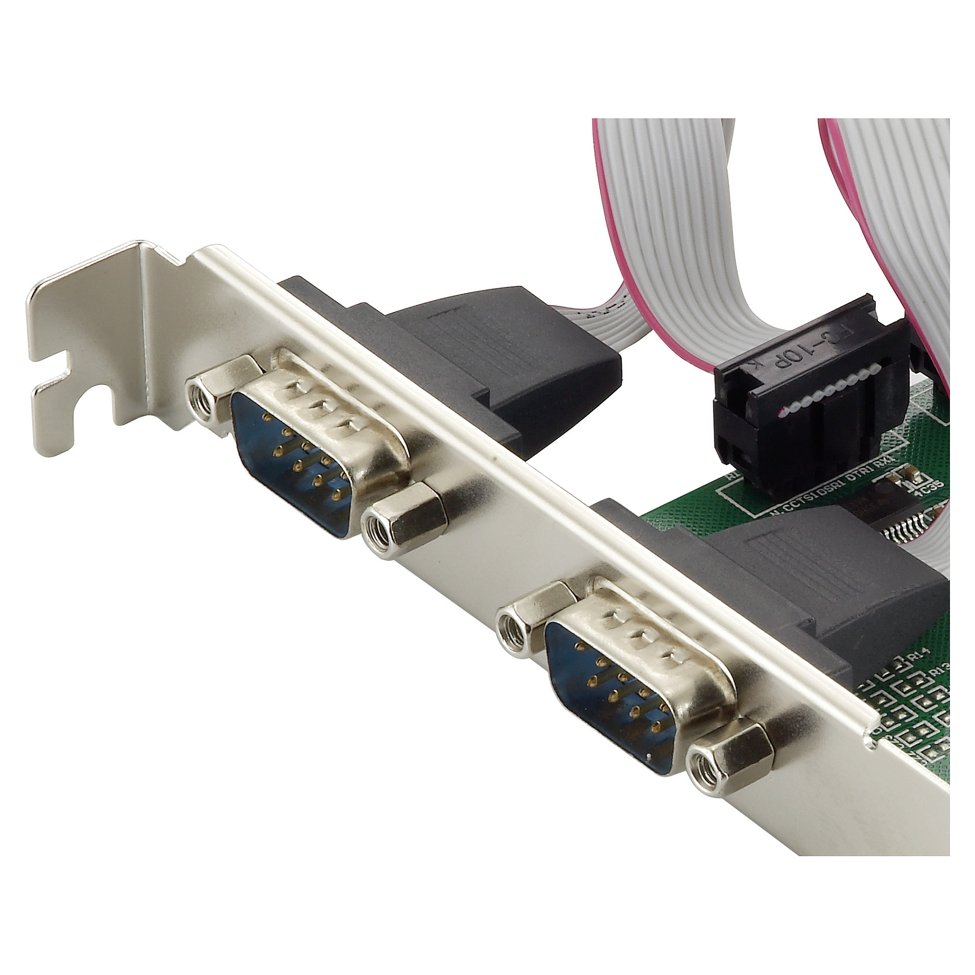 CONCEPTRONIC PCIe1x Card 2xRS232-Seriell 2.5Gbps
