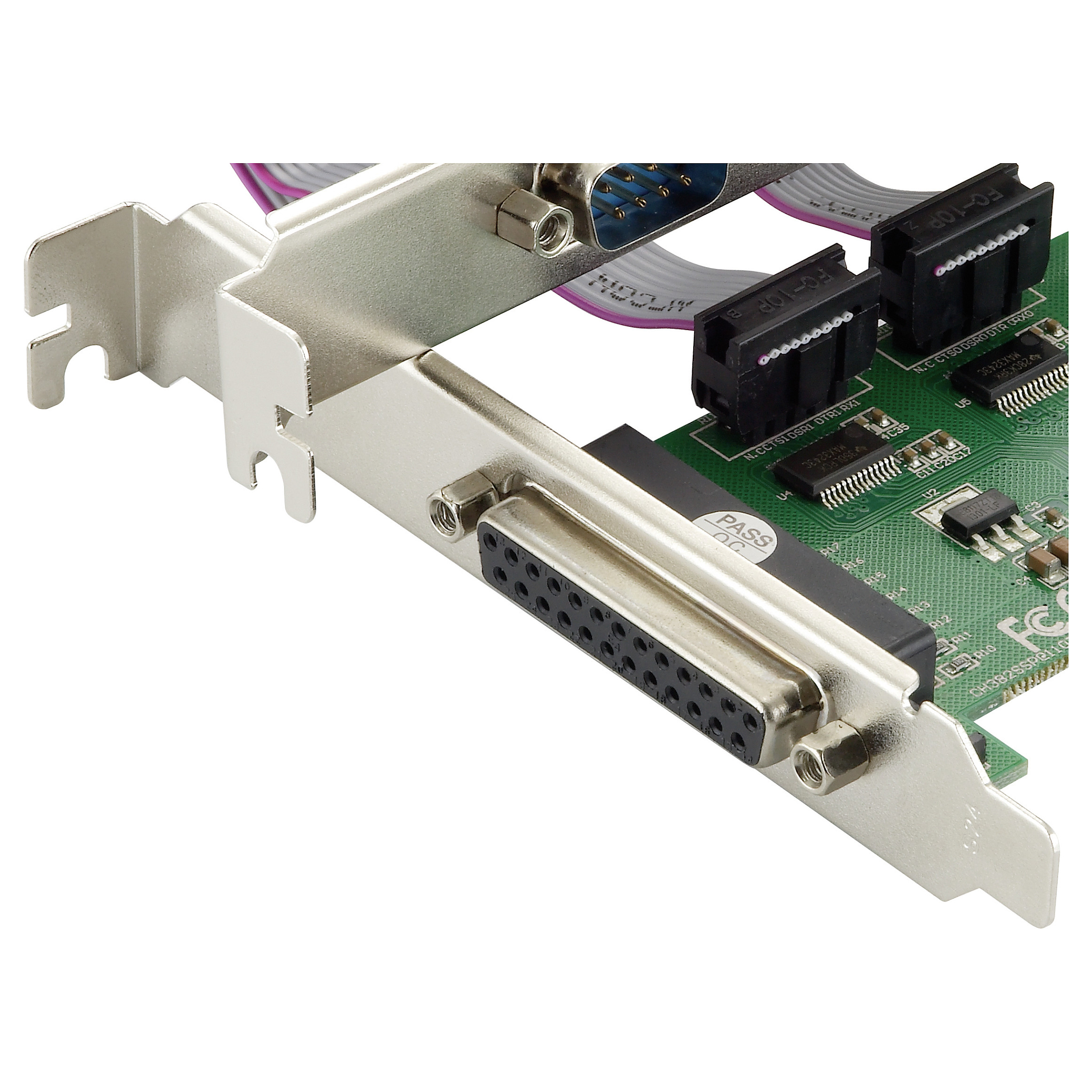 CONCEPTRONIC PCIe1x Card 2xRS232-Seri./1xParal. 2.5Gbps