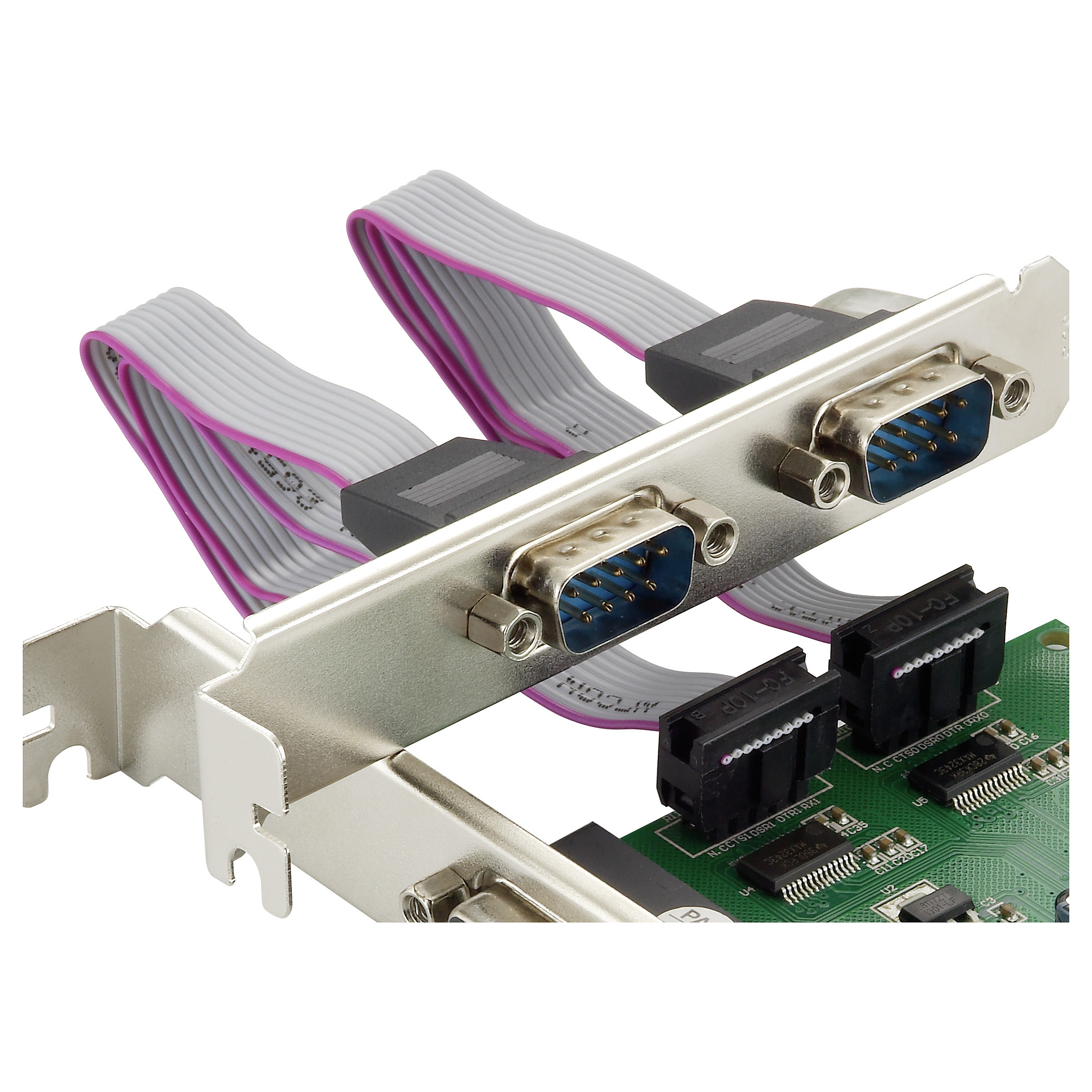 CONCEPTRONIC PCIe1x Card 2xRS232-Seri./1xParal. 2.5Gbps