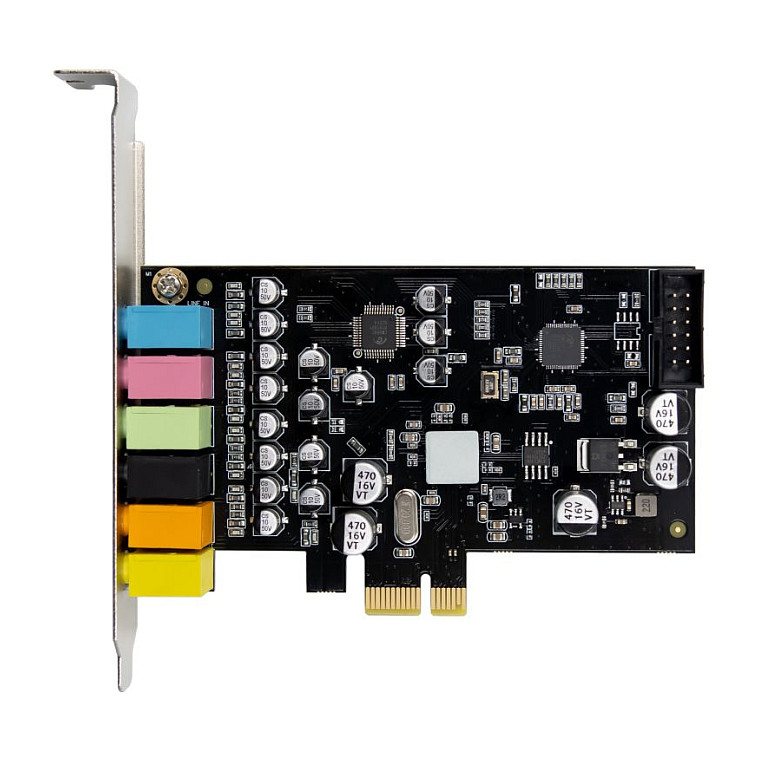 CONCEPTRONIC Sound PCIe-Karte 7.1CH S/PDIF bis 24Bit/192kHz