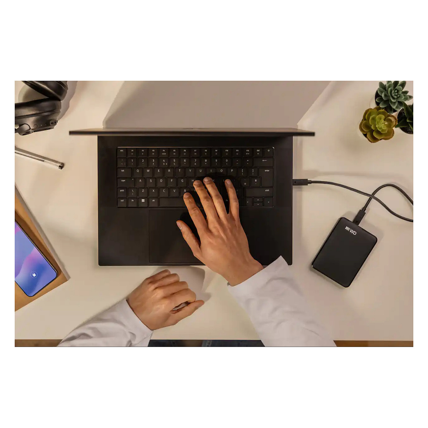 4TB WD ELEMENTS USB-C GRAPHITE BLACK
