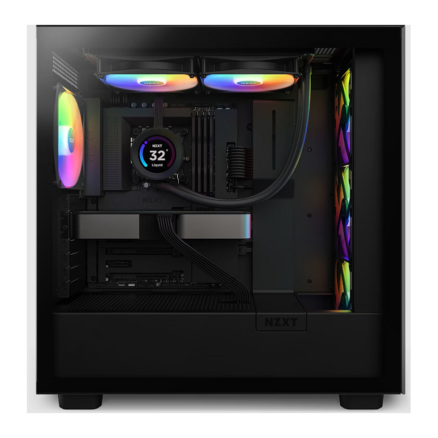 K NZXT Kraken Elite 280 RGB, schwarz Wasserkühlung für AMD und Intel CPU