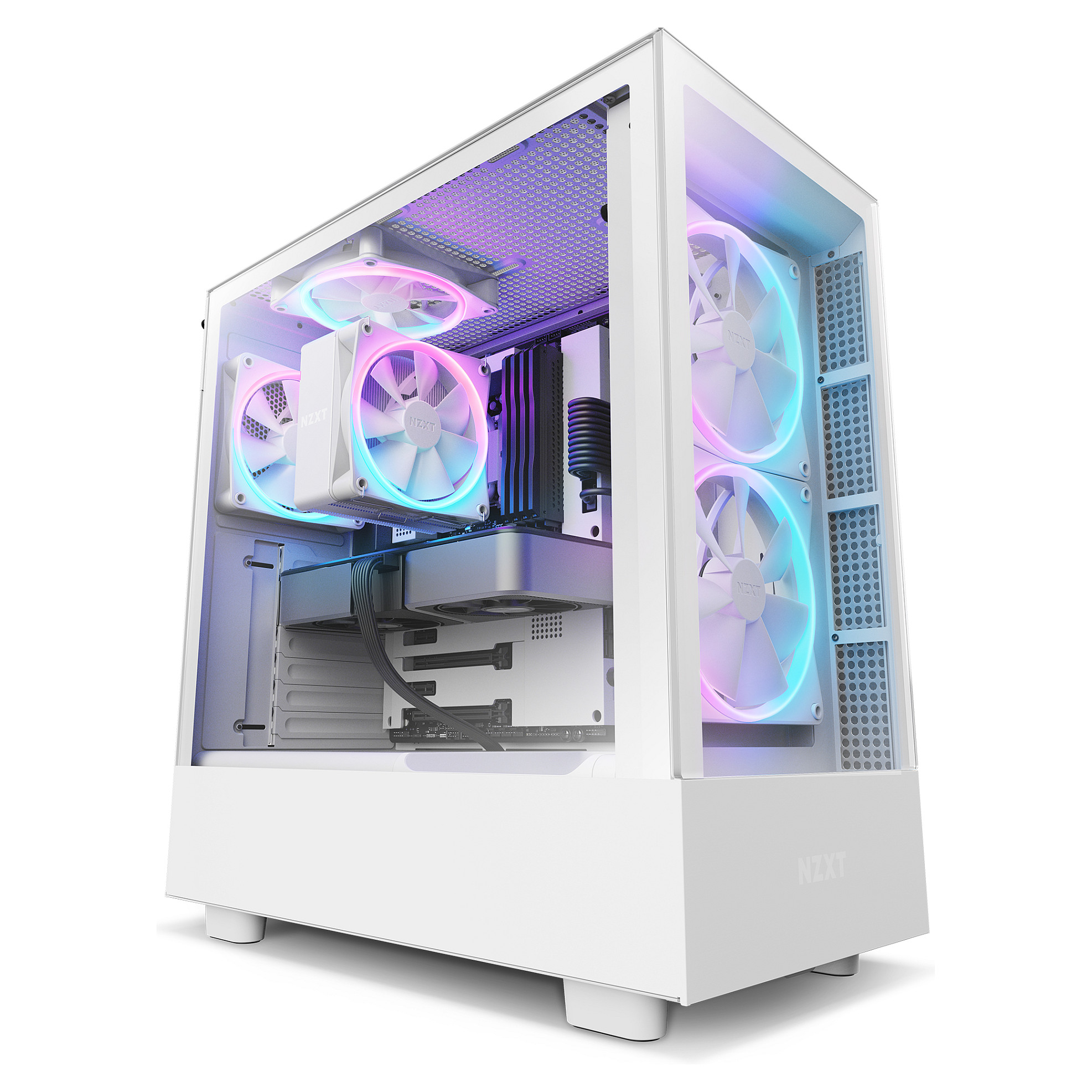 K NZXT T120-Serie CPU-Kühler RGB White 120mm RC-TR120-W1