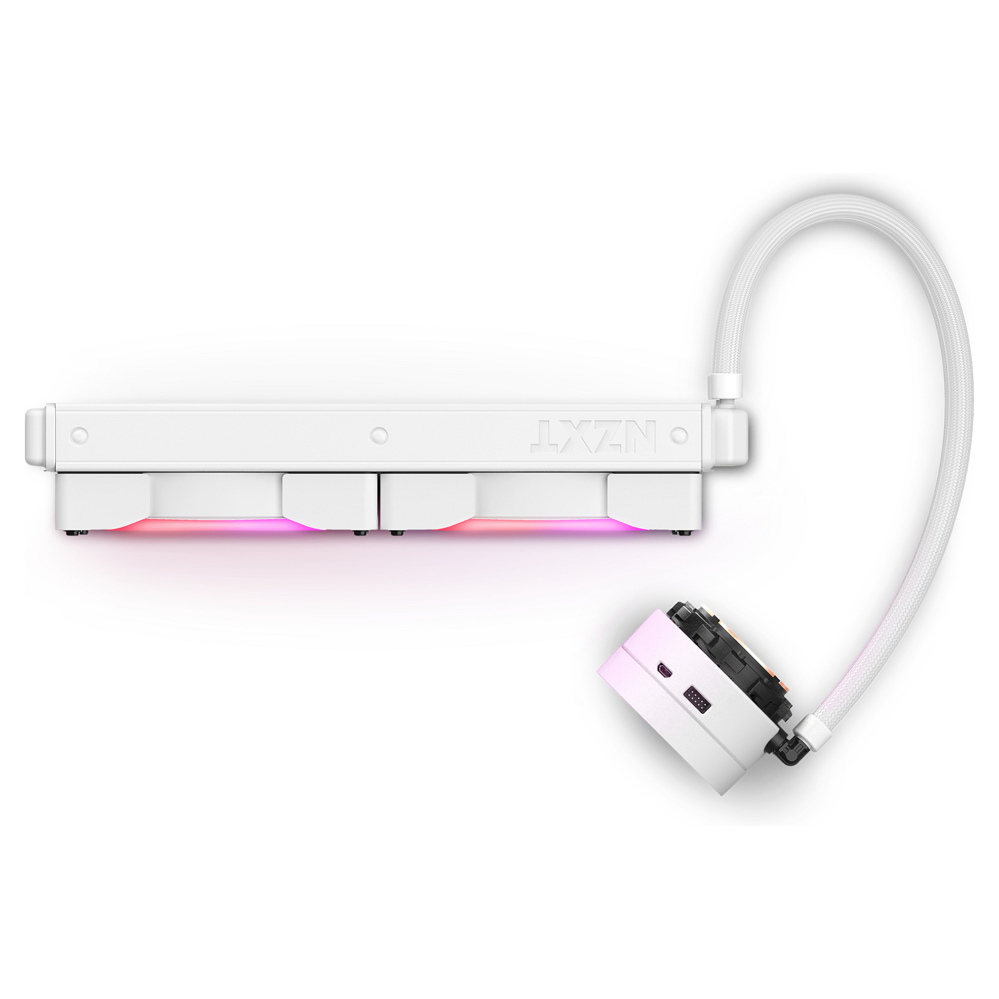 K NZXT KRAKEN X63 RGB White Komplett-Wasserkühlung RL-KRX63-RW