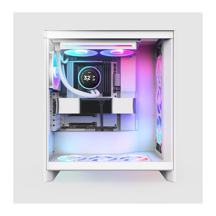 K NZXT KRAKEN Elite 280 RGB Wakü Display White RL-KR28E-W1