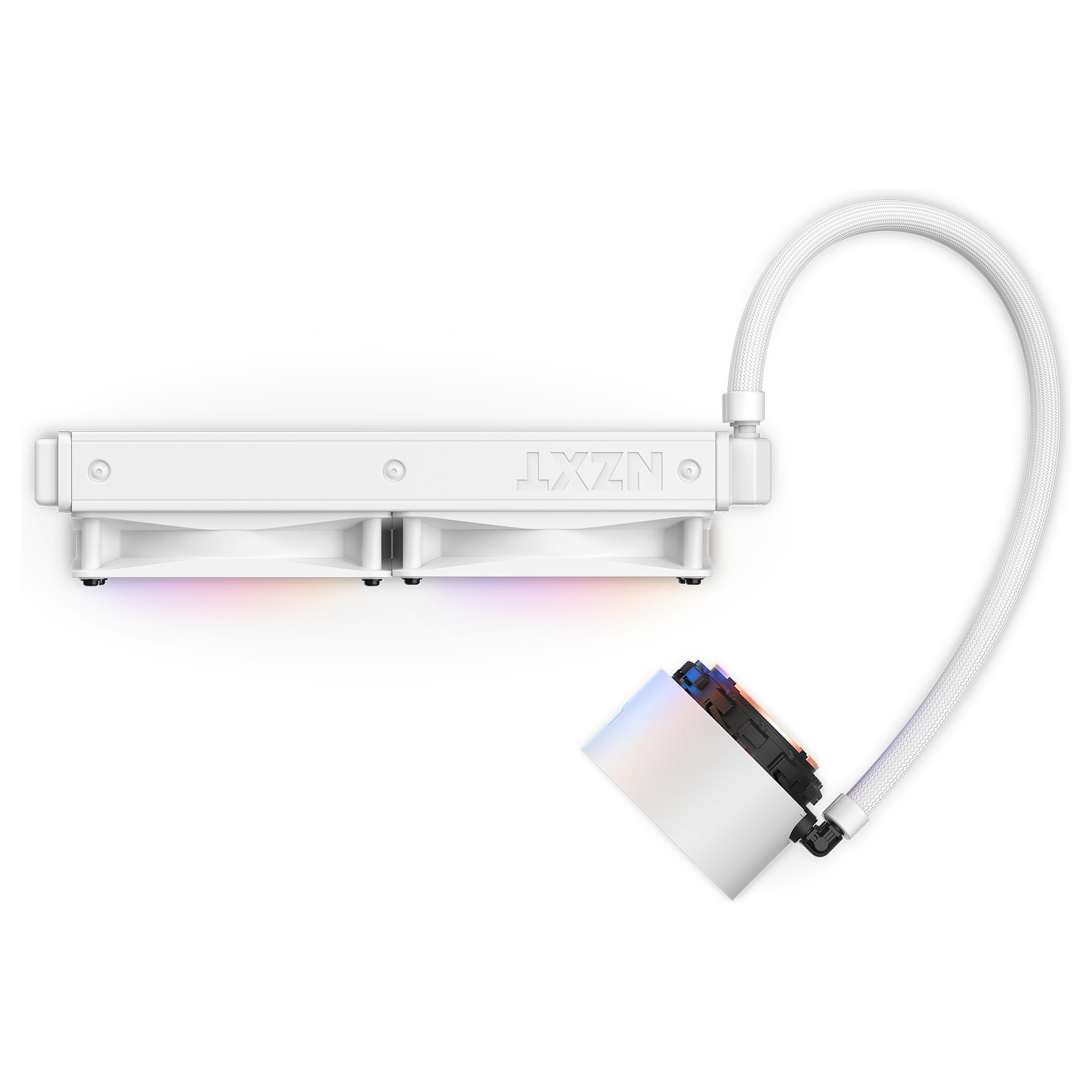 K NZXT KRAKEN Elite 240 RGB Wakü Display White RL-KR24E-W1