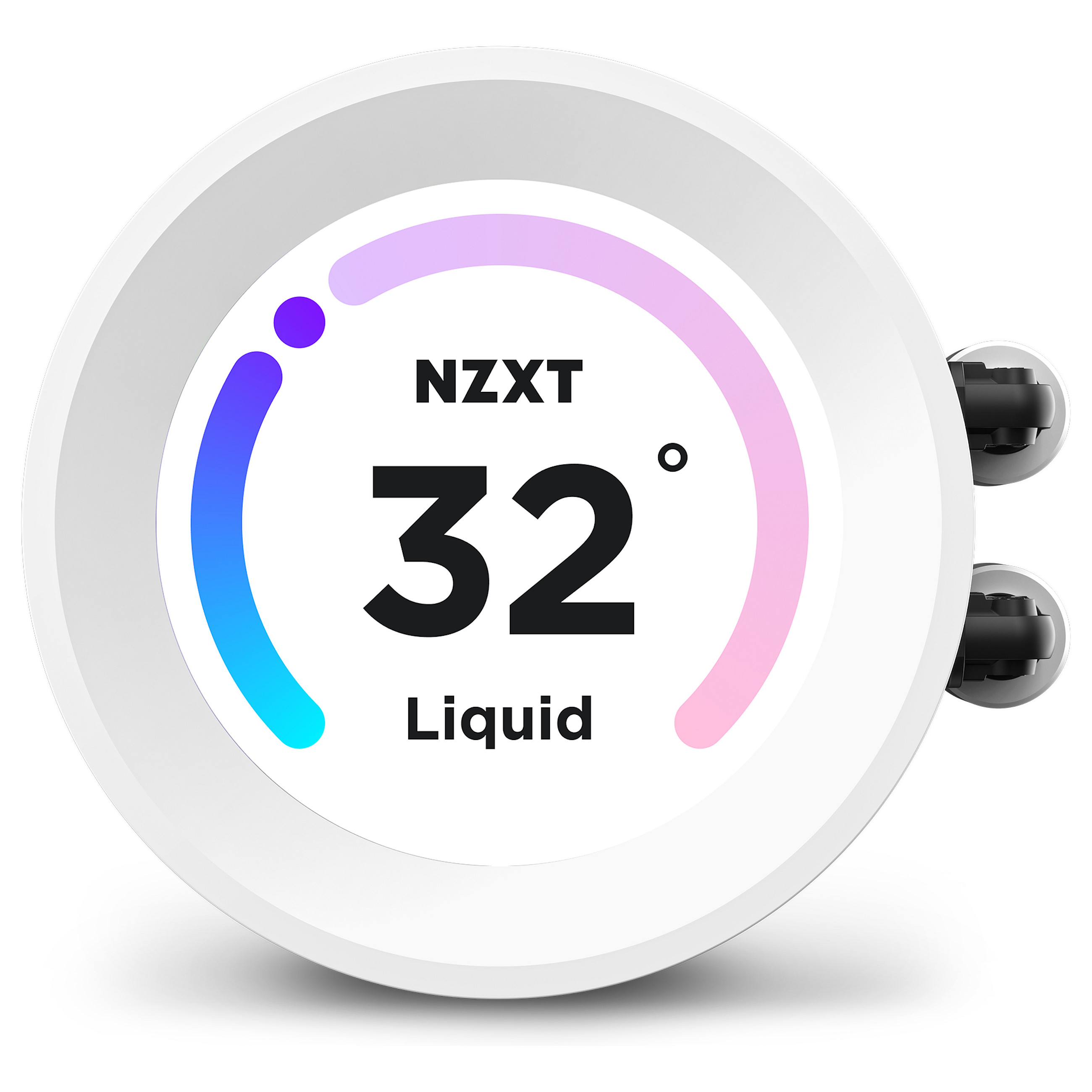 K NZXT KRAKEN Elite 240 RGB Wakü Display White RL-KR24E-W1