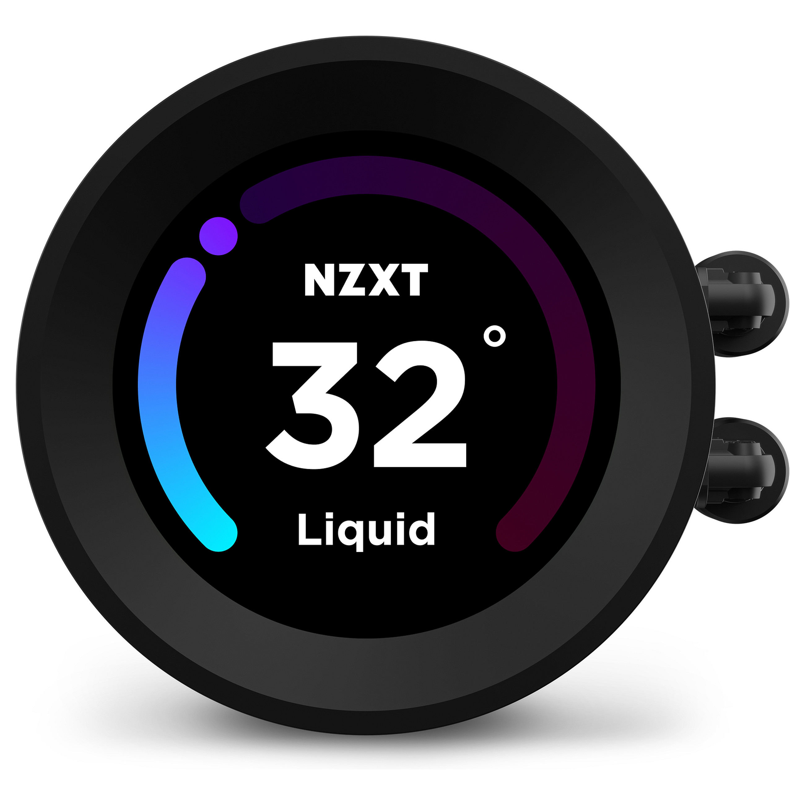 K NZXT KRAKEN Elite 240 Wasserkühler Black RL-KN24E-B1 Displ.