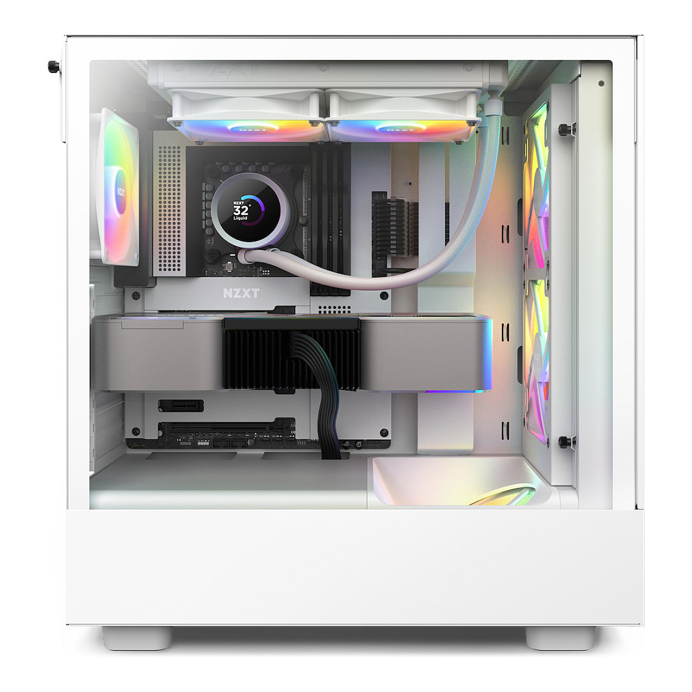K NZXT KRAKEN 240 RGB Wasserkühler Display White RL-KR240-W1