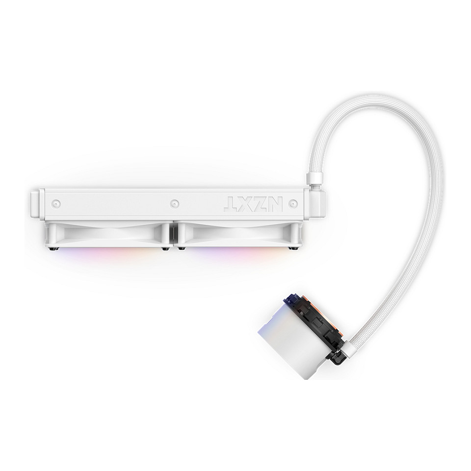 K NZXT KRAKEN 240 RGB Wasserkühler Display White RL-KR240-W1