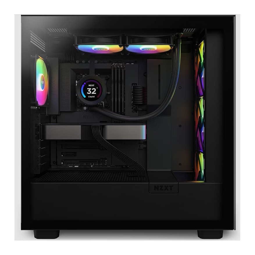 K NZXT KRAKEN Elite 240 RGB Wakü Display Black RL-KR24E-B1