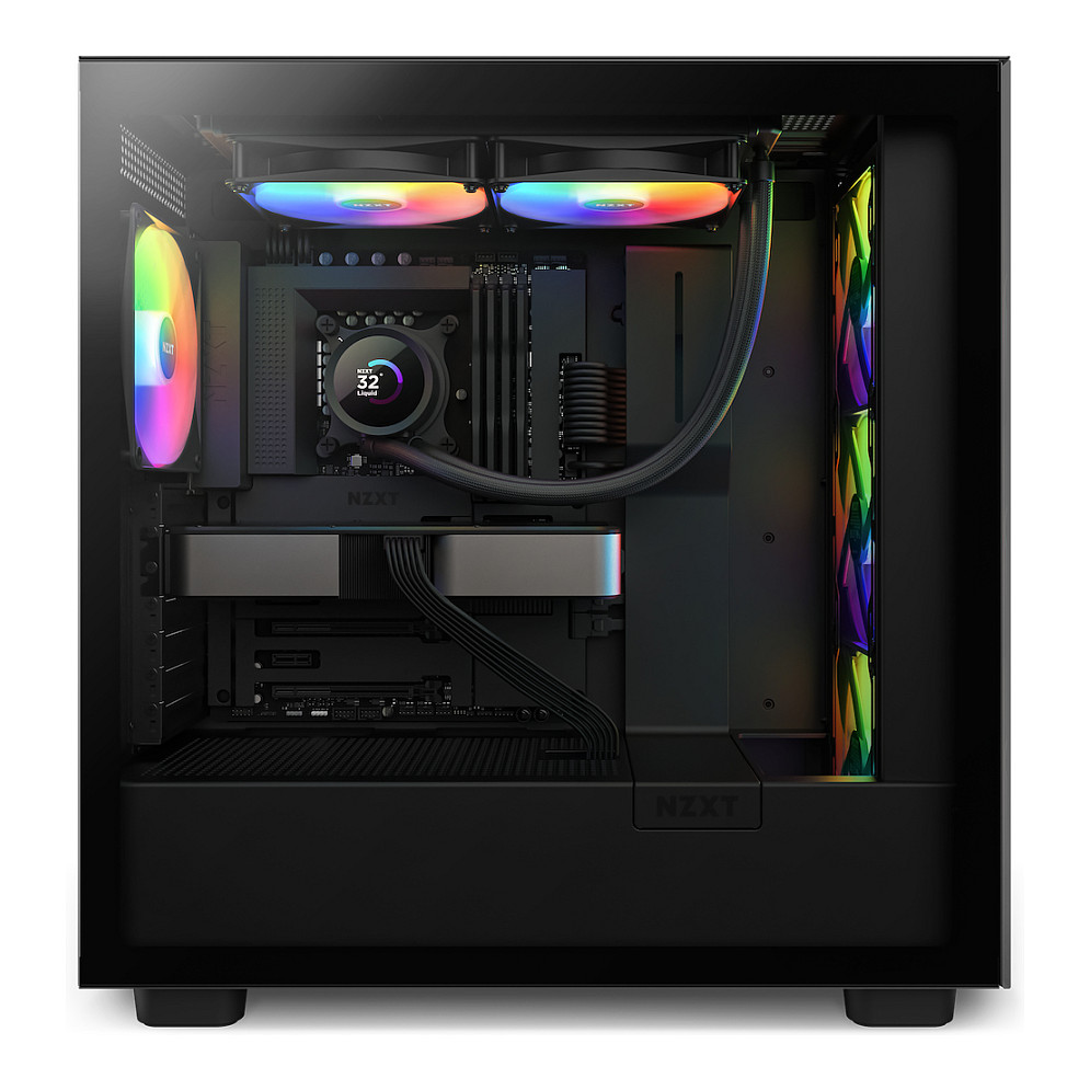 K NZXT KRAKEN 280 RGB Wasserkühler Display Black RL-KR280-B1