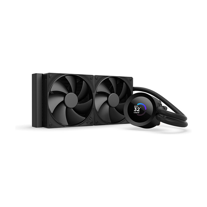 K NZXT KRAKEN Plus V2 240 Display WaKü Black RL-KN240-B2