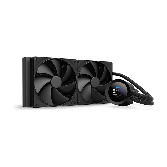 K NZXT KRAKEN Plus V2 280 Display WaKü Black RL-KN280-B2
