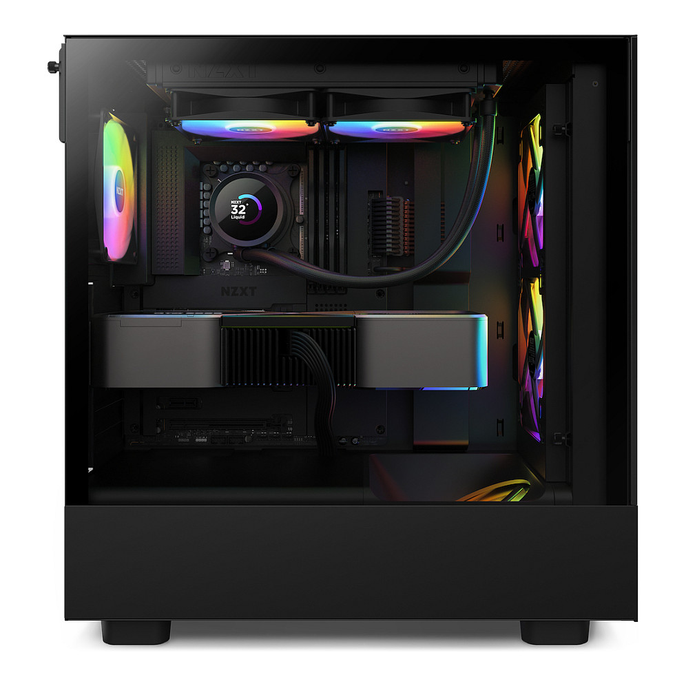 K NZXT Kraken 240 RGB - Prozessor-Flüssigkeitskühlsystem - (für: LGA115x Socket, LGA1200, LGA1700, AM4, AM5, sTRX4, TR4)