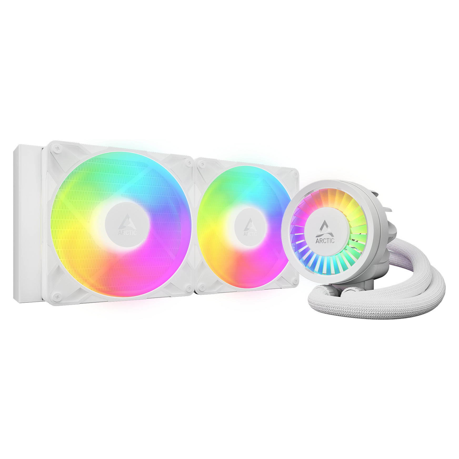 K ARCTIC Liquid Freezer III Pro 280 A-RGB (White) All-in-One-Flüssigkeitskühler