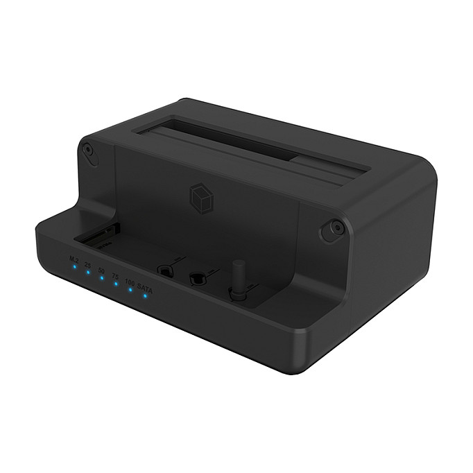 ICY BOX IB-2914MSCL-C31 Klon- und DockingStation für M.2 NVMe SSD und 3.5"/2.5" SATA HDD/SSD