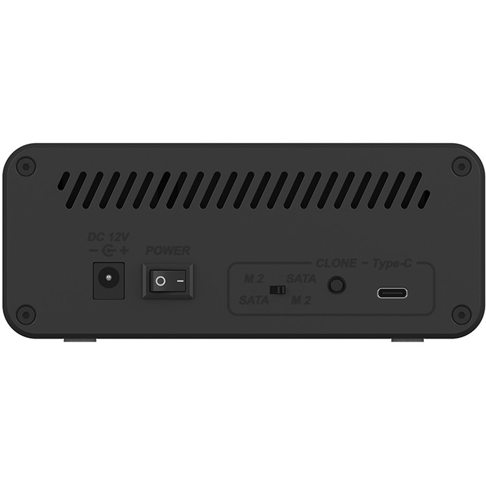 ICY BOX IB-2914MSCL-C31 Klon- und DockingStation für M.2 NVMe SSD und 3.5"/2.5" SATA HDD/SSD