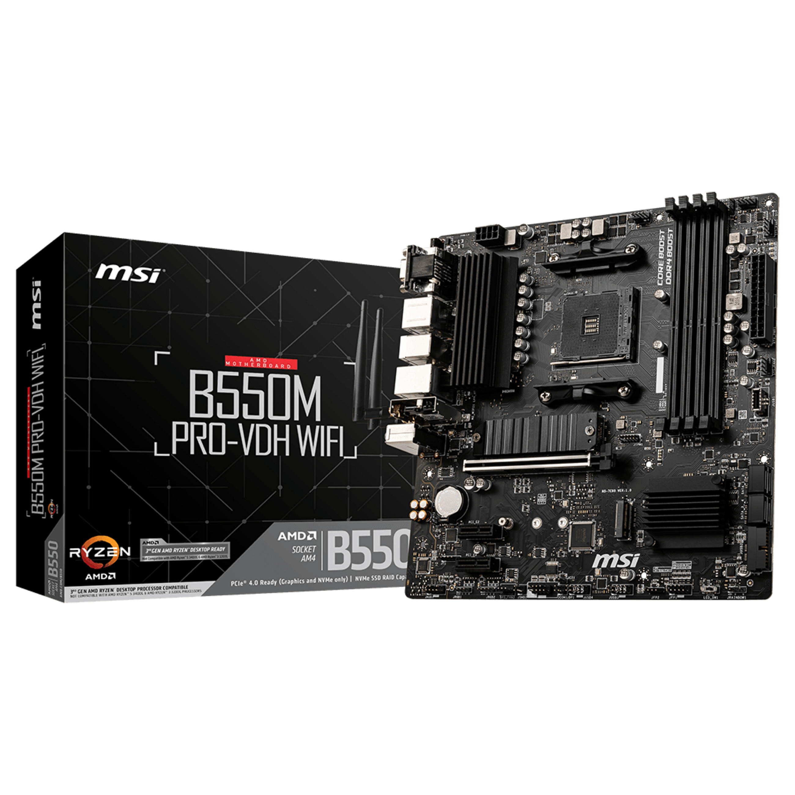 AM4 MSI B550M PRO-VDH WIFI mATX