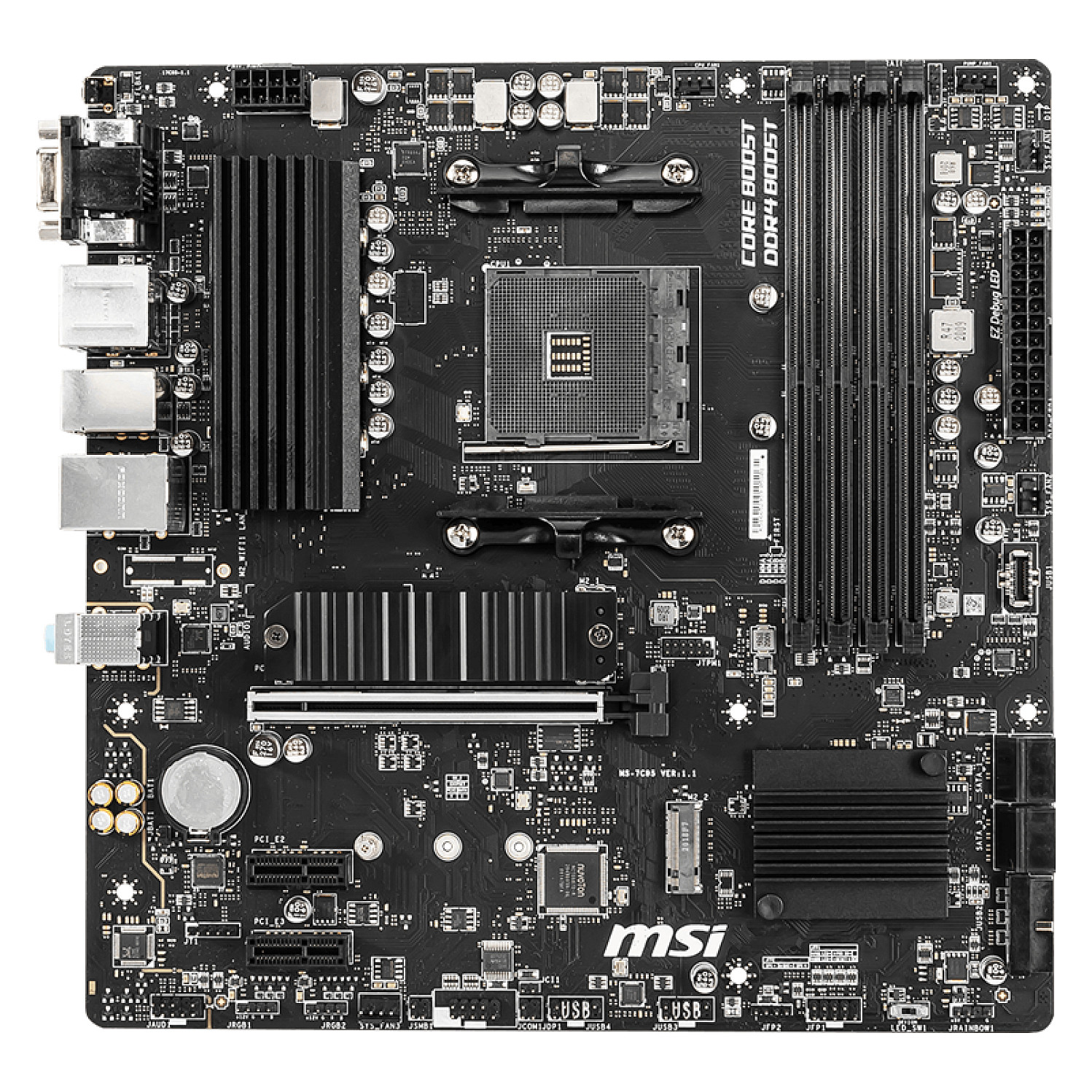 MSI B550M Pro-VDH (B550.AM4.mATX.AMD)