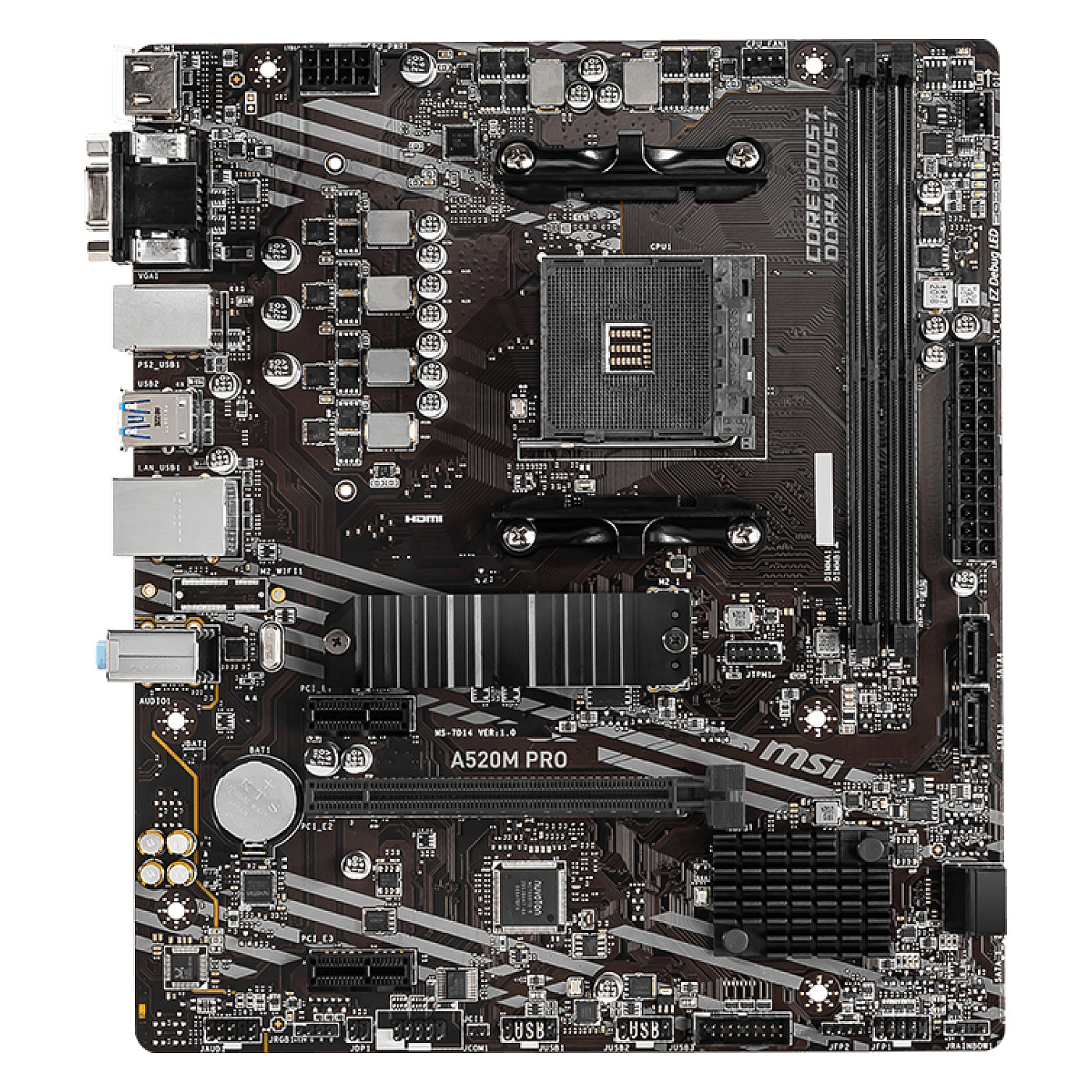 MSI A520M Pro (A520.AM4.mATX.DDR4)