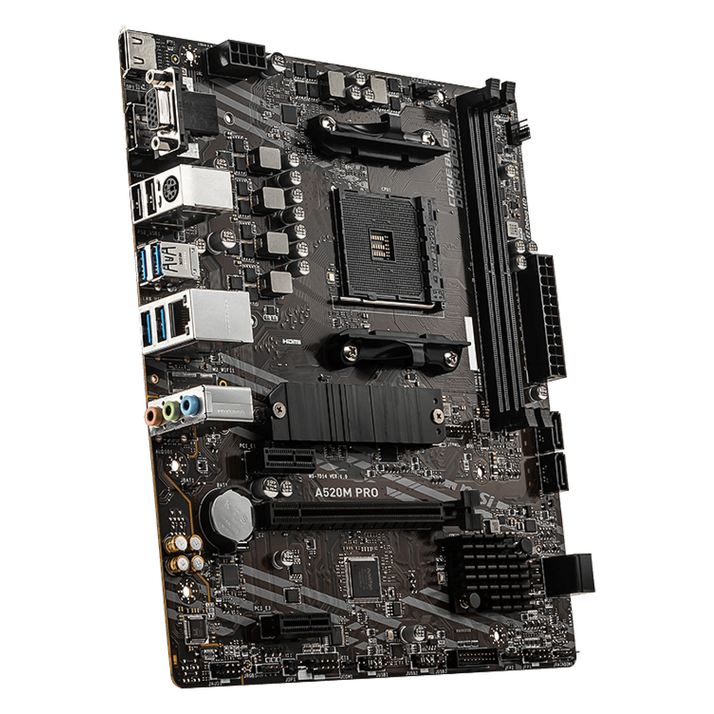 MSI A520M Pro (A520.AM4.mATX.DDR4)