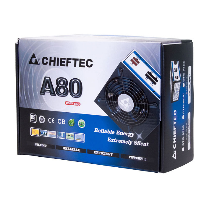 550W Chieftec A-80 Serie CTG-550C