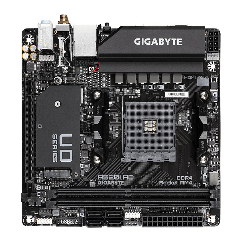 Gigabyte A520I AC (A520.AM4.mITX.DDR4)
