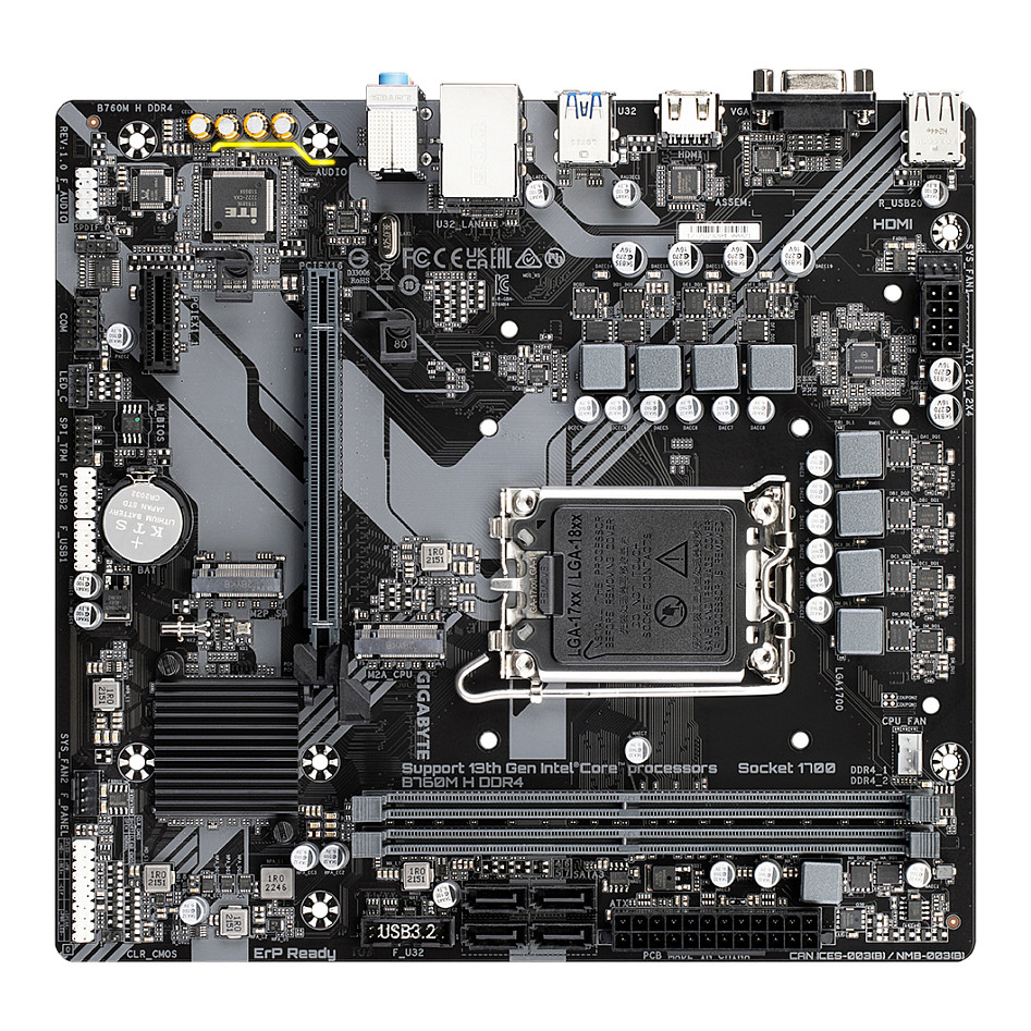 GA-B760M H DDR4 (1700) (D)