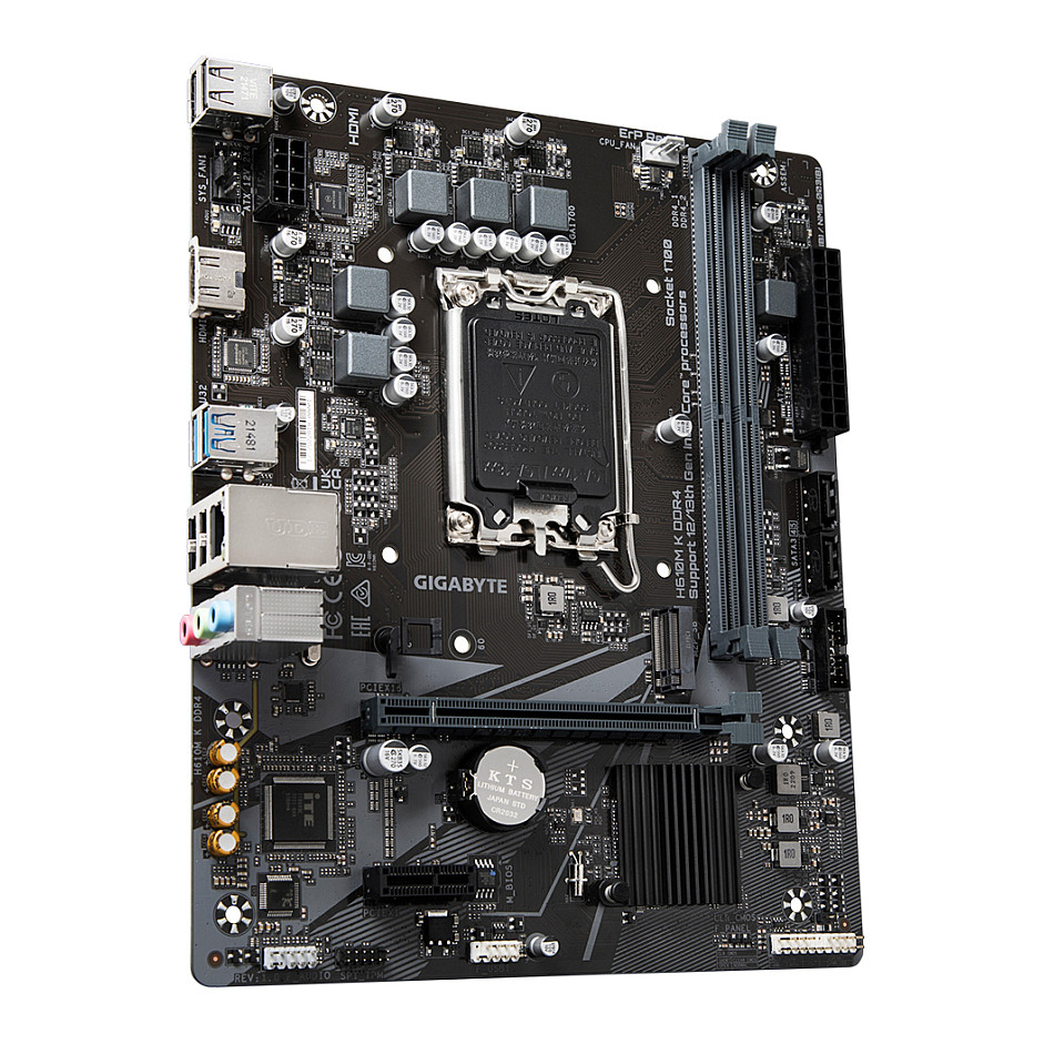1700 Gigabyte H610M K mATX D4
