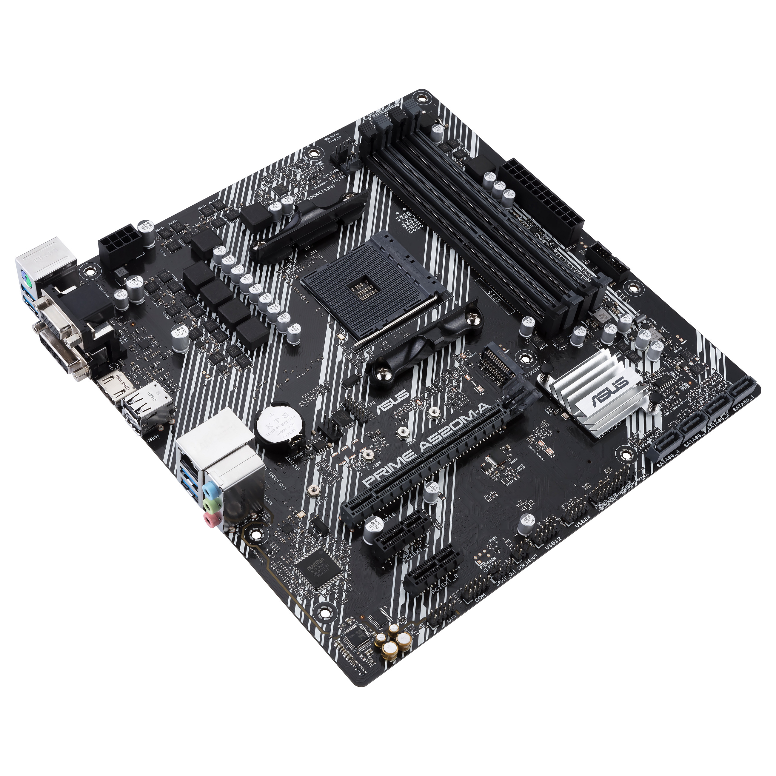 ASUS PRIME A520M-A II/CSM AM4 A520/HDMI-DVI-VGA/M.2/µATX