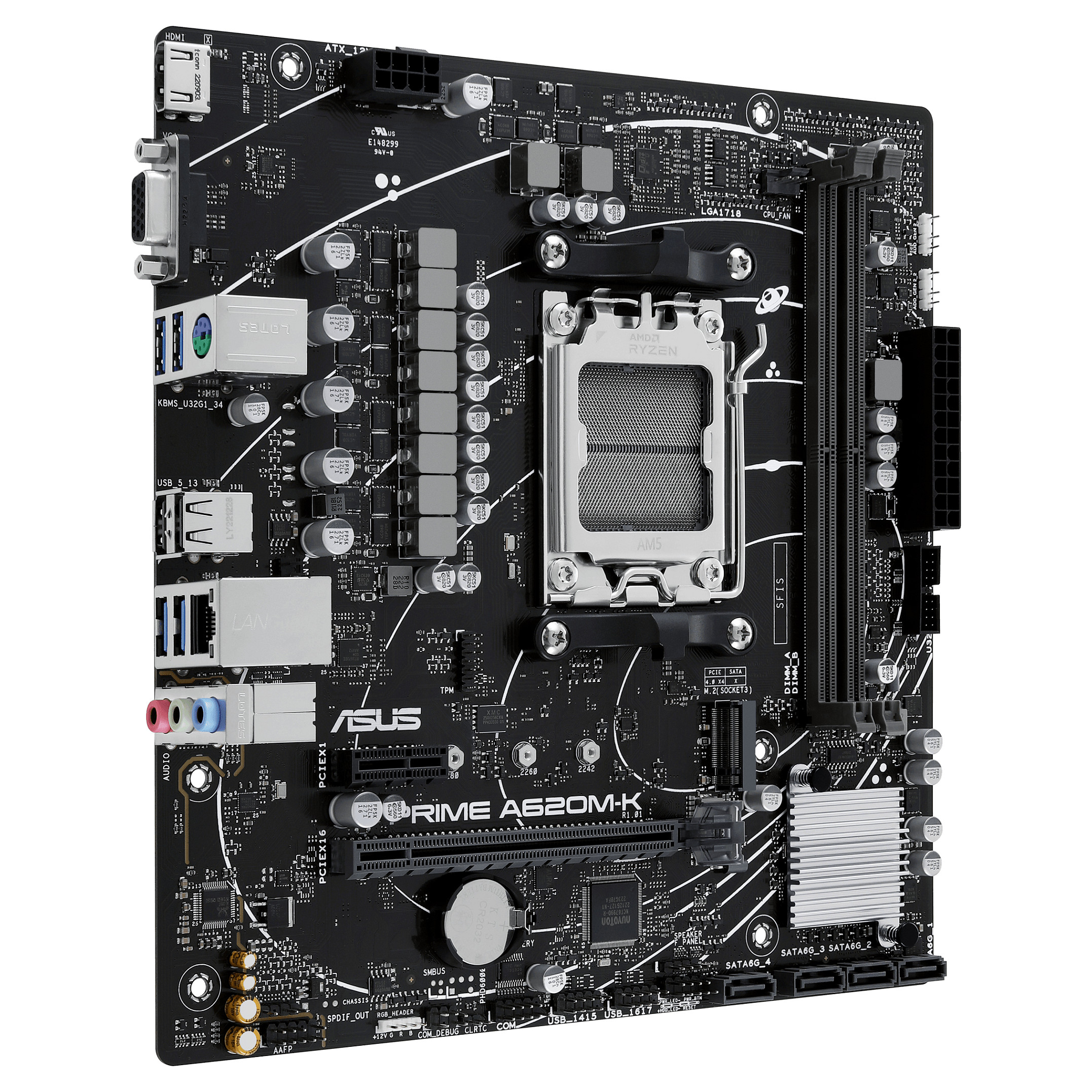MB ASUS PRIME A620M-K (AMD.AM5.DDR5.mATX)
