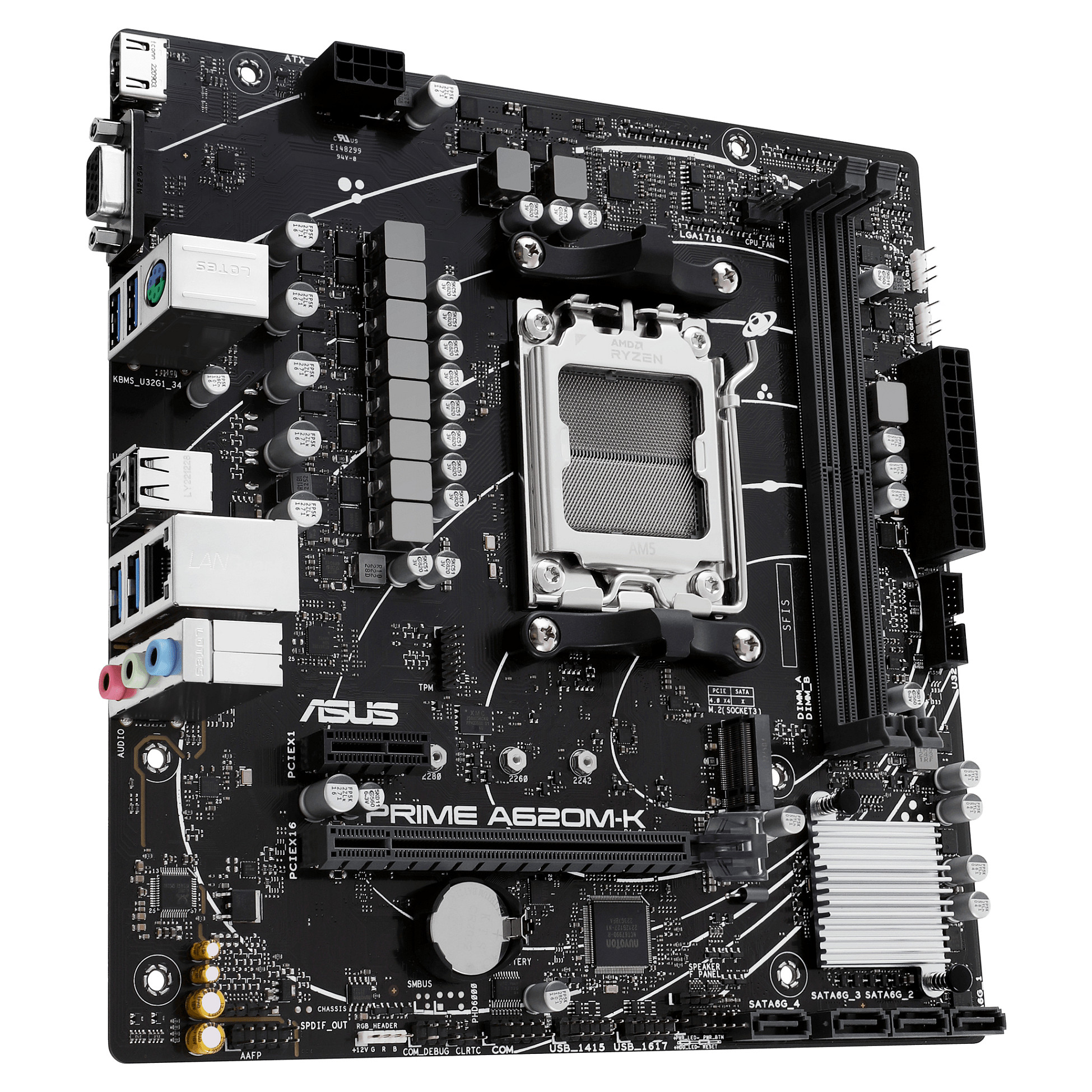 MB ASUS PRIME A620M-K (AMD.AM5.DDR5.mATX)