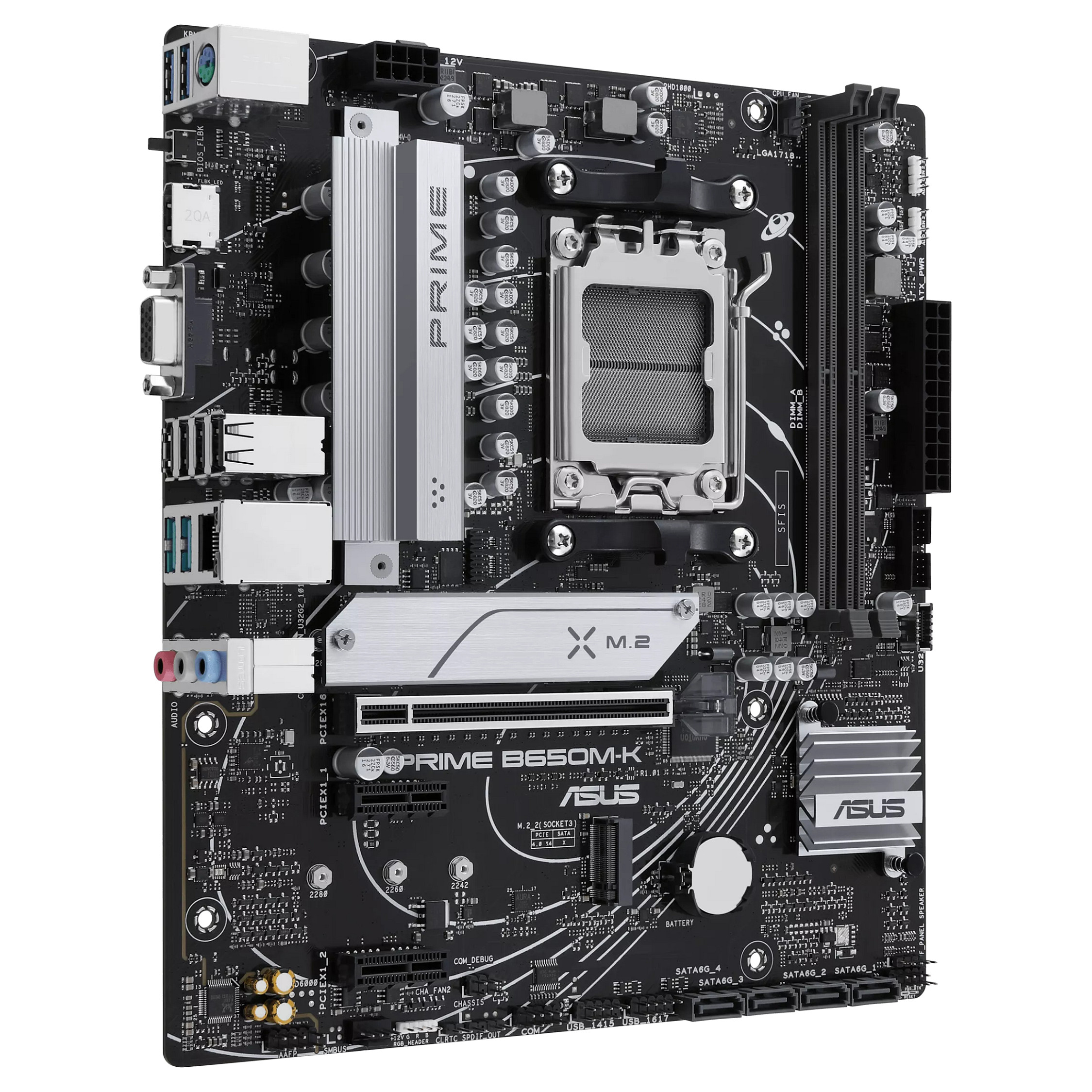 MB ASUS PRIME B650M-K (AMD.AM5.DDR5.mATX)