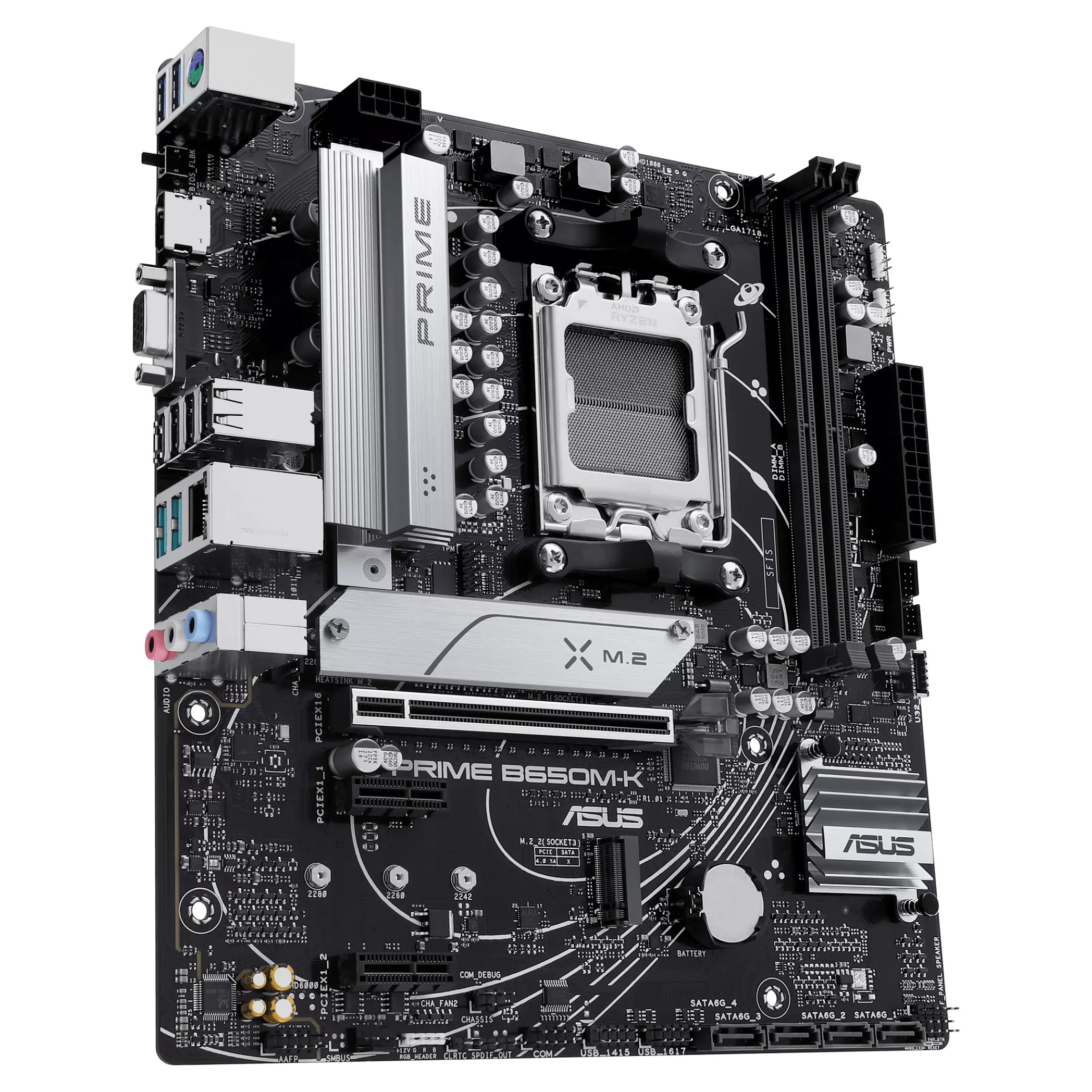MB ASUS PRIME B650M-K (AMD.AM5.DDR5.mATX)