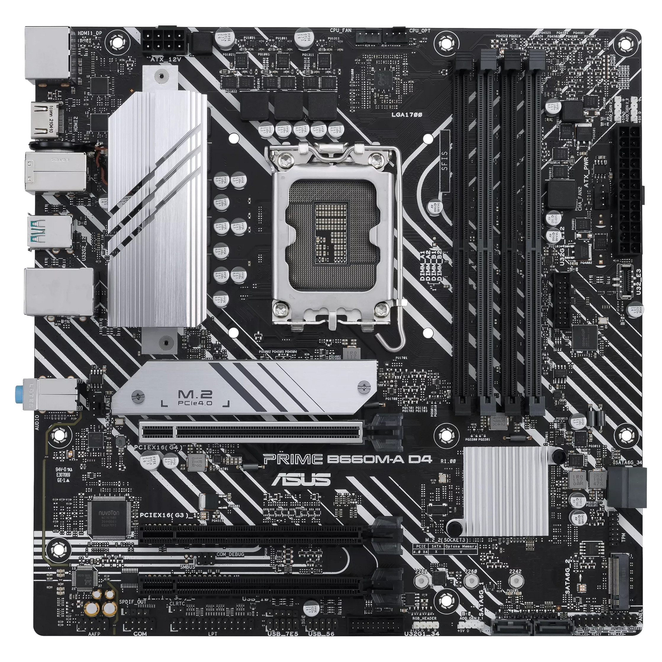 1700 ASUS PRIME B660M-A CSM mATX D4